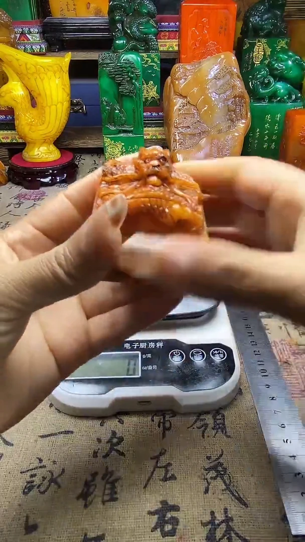 寿山石印石纯天然篆刻石料