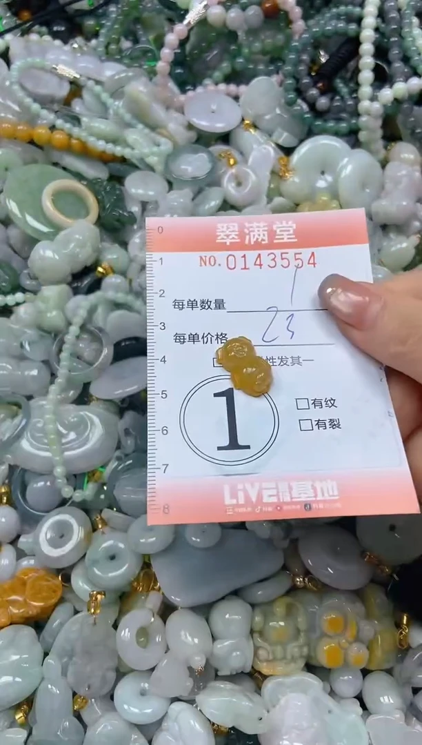 翡翠未镶嵌颈饰闪购0143554