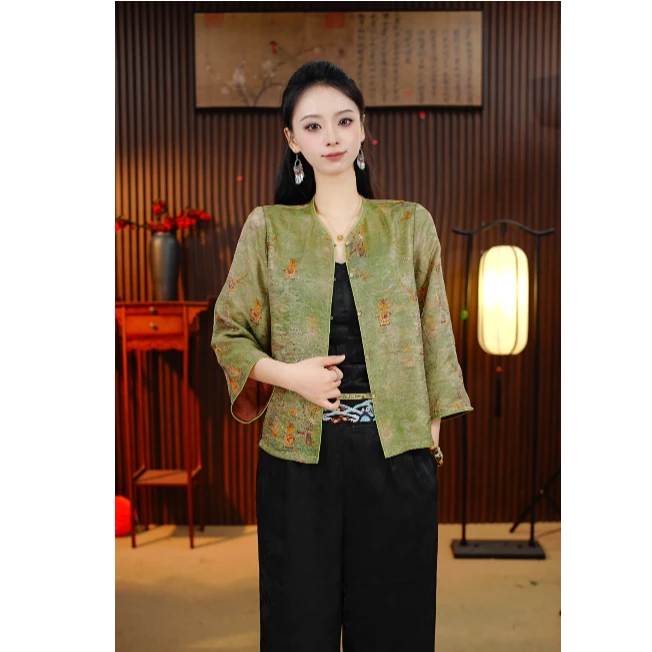 [绿野仙踪]洋洋高定新中式国风外套上衣--洋洋