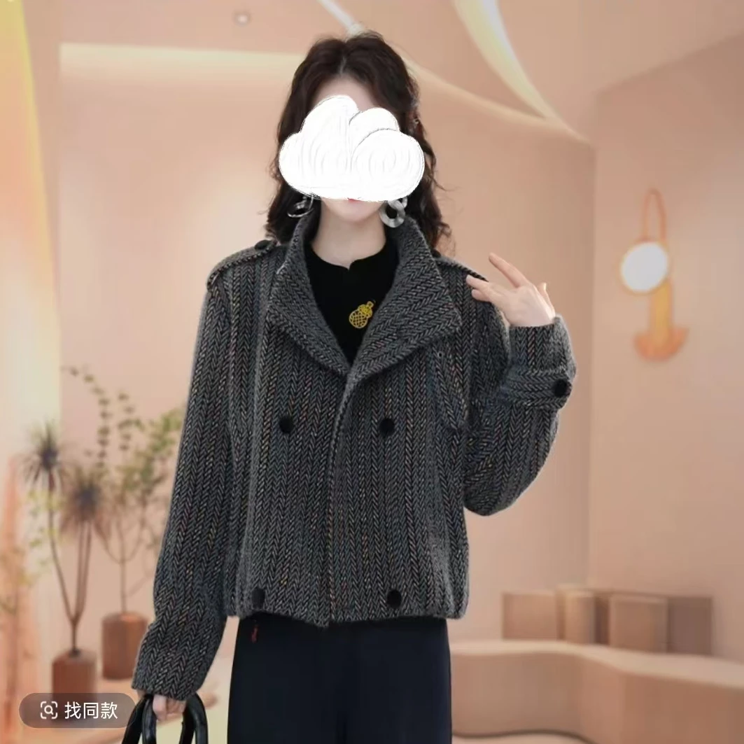 2025年秋季新款气质时尚潮流显瘦百搭短款女士休闲外套