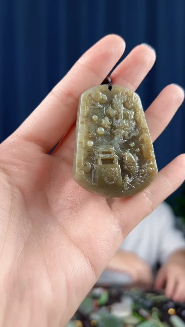 未镶嵌和田玉挂件拍一发一，多样性发货