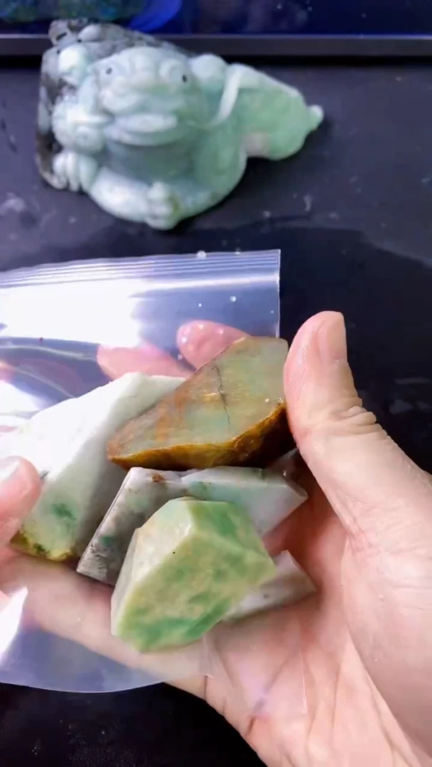 【闪购商品】翡翠颈饰未镶嵌307天然A货翡翠