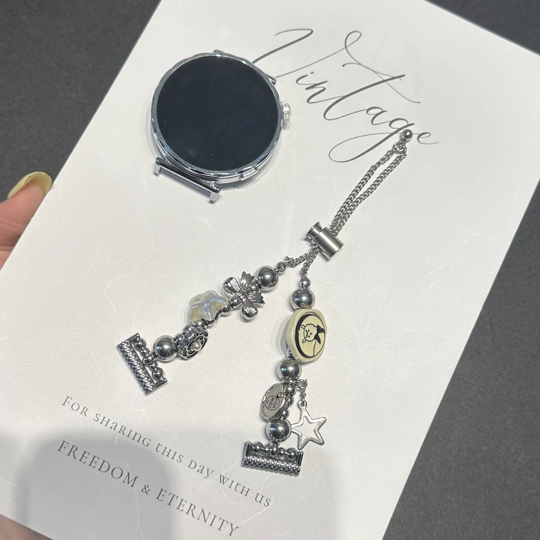 适用华为gt4/gt5摘星小羊手链式gt3/fit3/watch4可爱减龄小羊表带