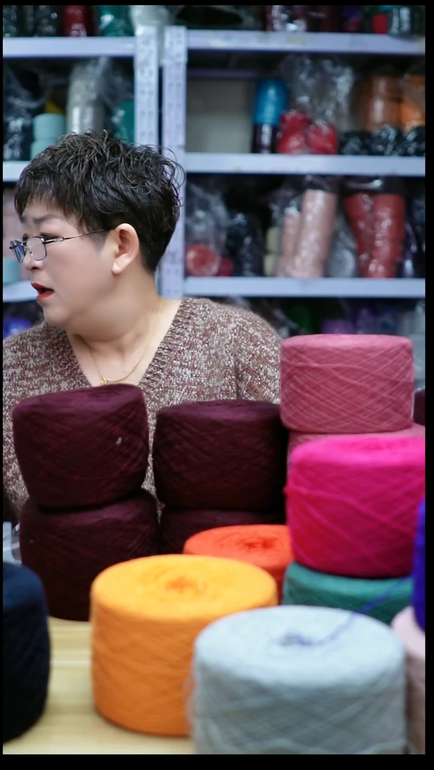 羊绒欢姐编织E031