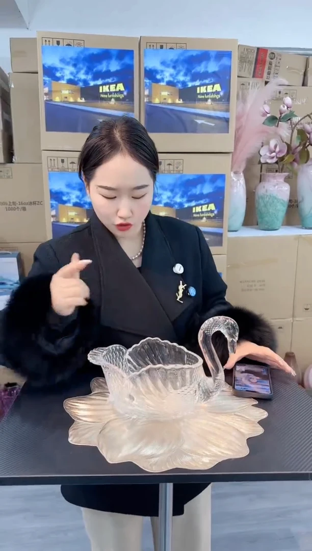 【闪购商品】琉璃昕洋花器L-品15