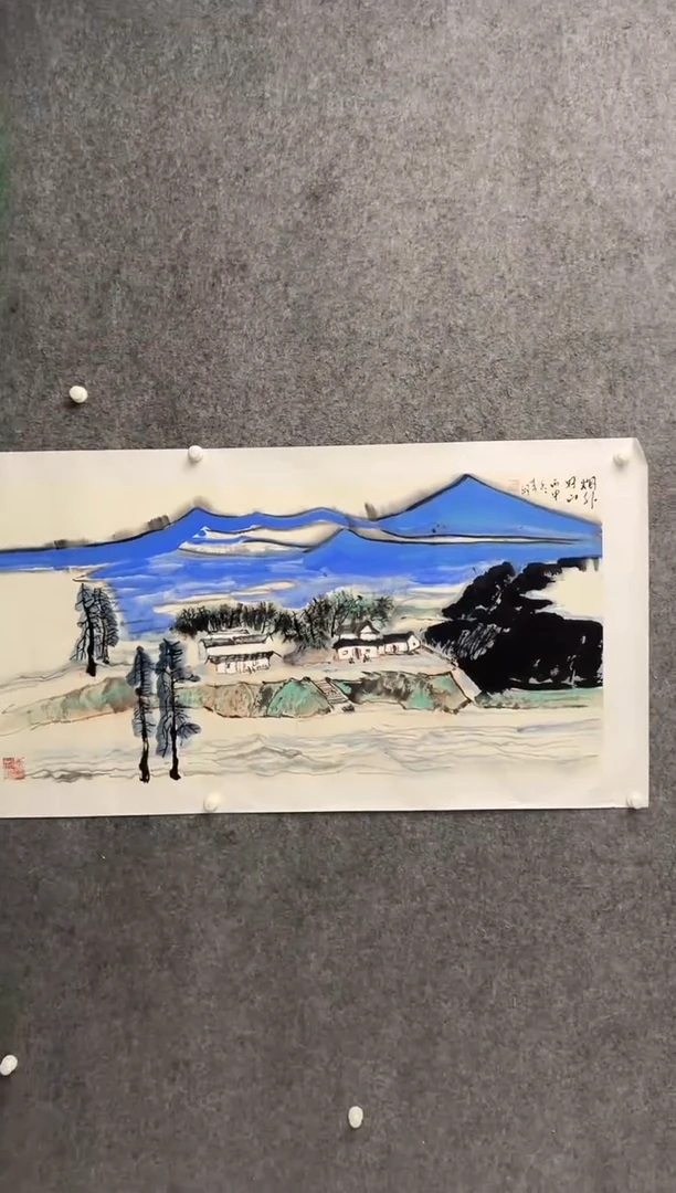 国画李纲-8平尺-国画作品