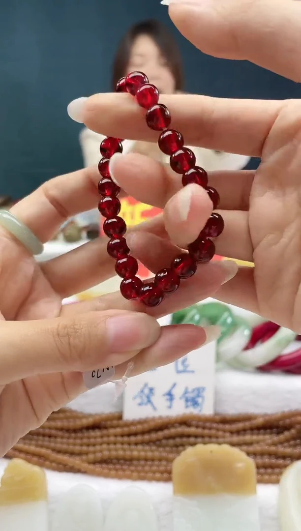 【闪购商品】石英质玉戒指合金8