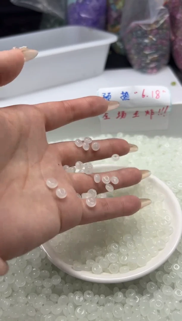 南红玛瑙未镶嵌颈饰w747荔枝冻算盘6*3mm*50颗