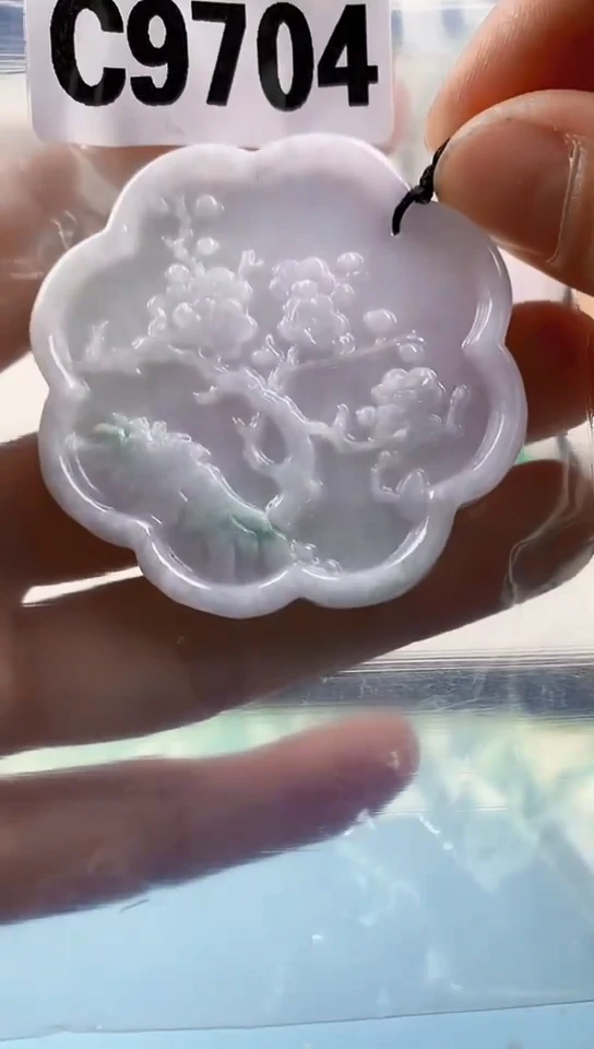 翡翠未镶嵌颈饰天然翡翠吊坠挂件