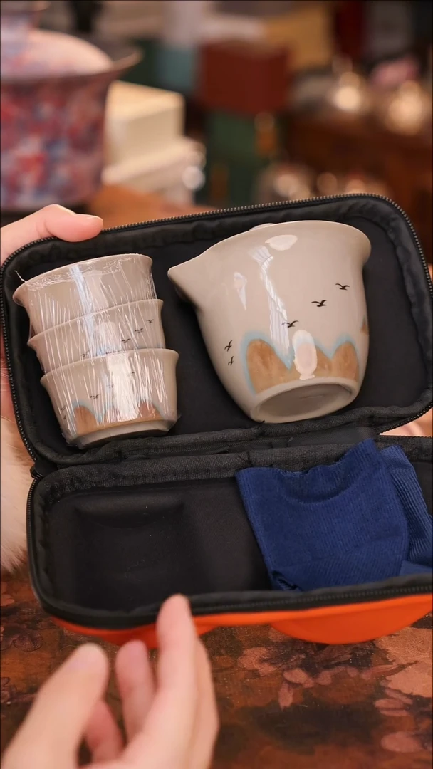 【闪购商品】陶瓷茶具（无礼盒无茶盘）@@A10937