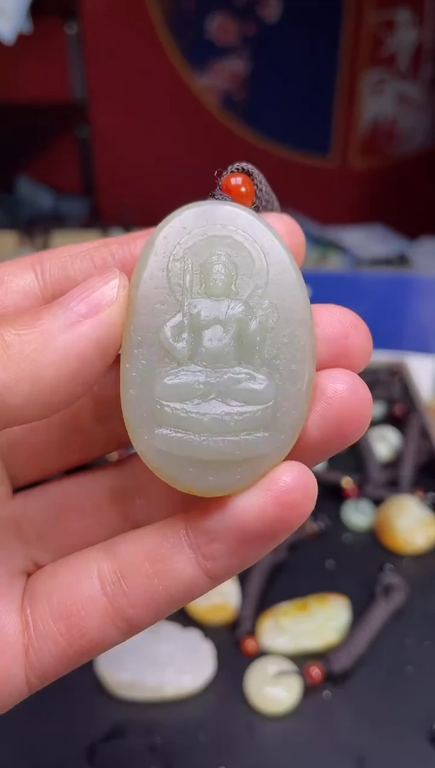 颈饰未镶嵌和田玉123