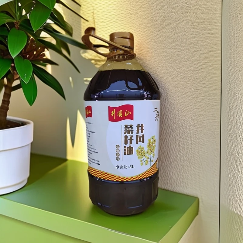 永新菜籽油浓香原味厨房食用油非转基因香喷喷5升农村新品乡巴佬