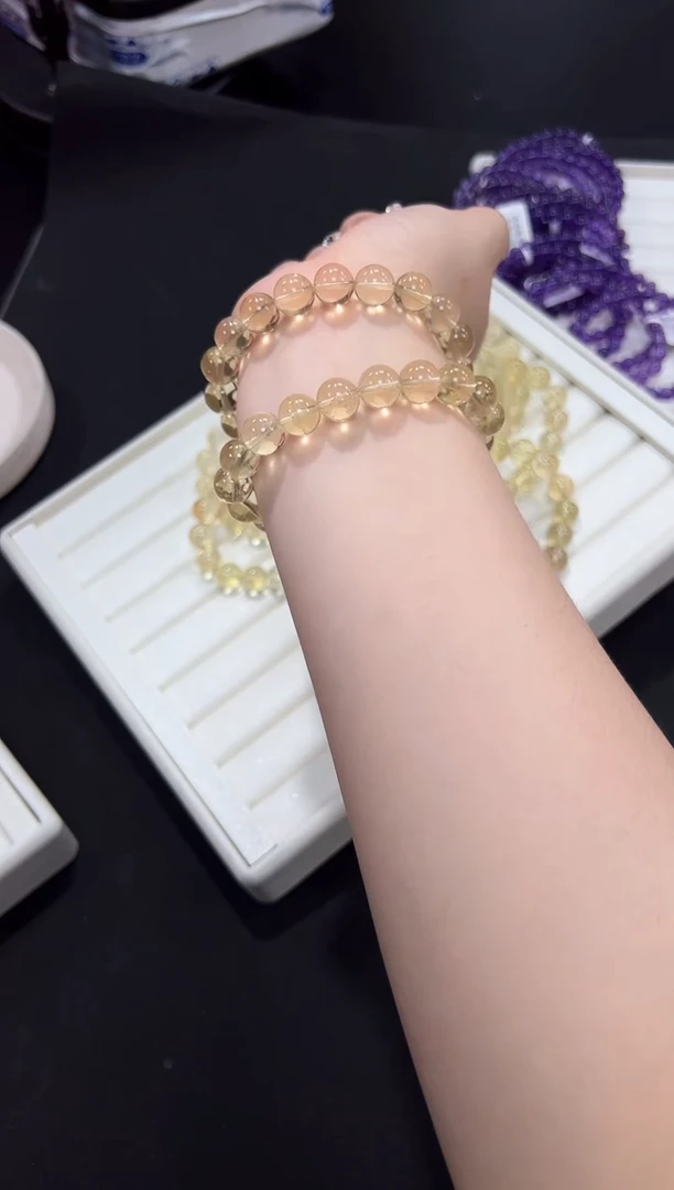 水晶手链未镶嵌96T多样性发其一【1条】默认微瑕