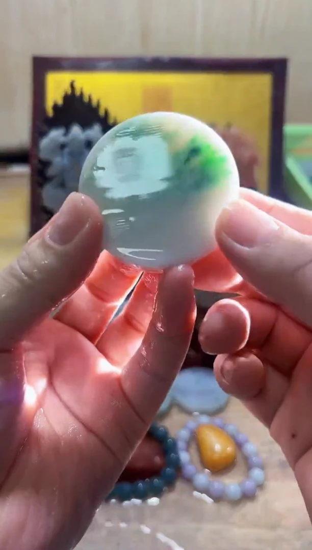 未镶嵌挂件翡翠A货常璀6120