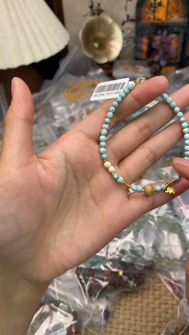 银S925镶嵌石英质玉手饰319