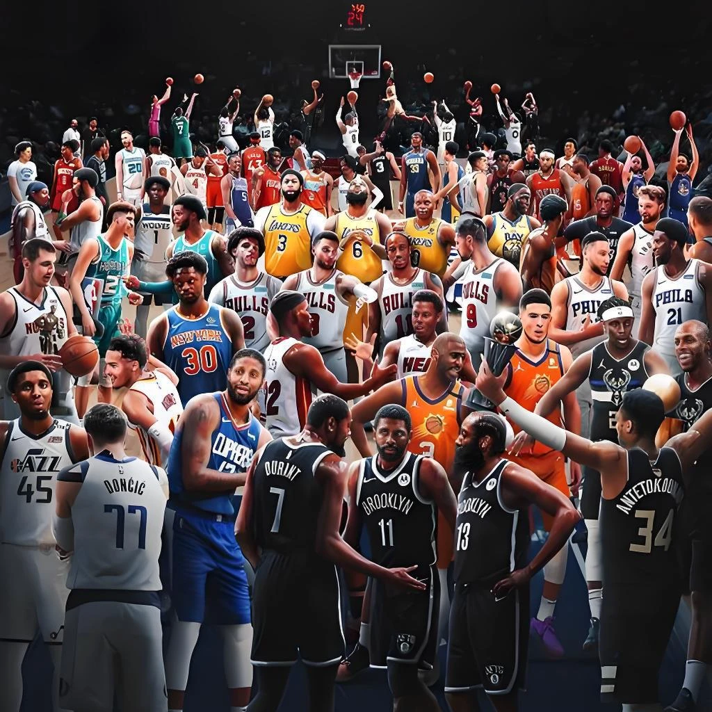 【12×8×1.5】NBA篮球球星高透亚克力水晶砖时尚摆件手办摆件