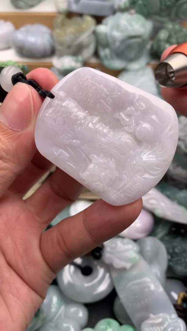 吊坠(不含链)未镶嵌翡翠1