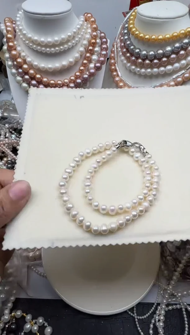 【闪购商品】淡水珍珠颈饰未镶嵌1