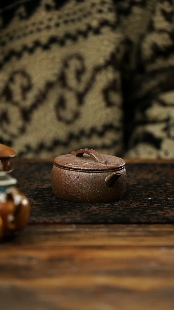 茶杯紫砂76号 瑕疵 紫砂柴烧