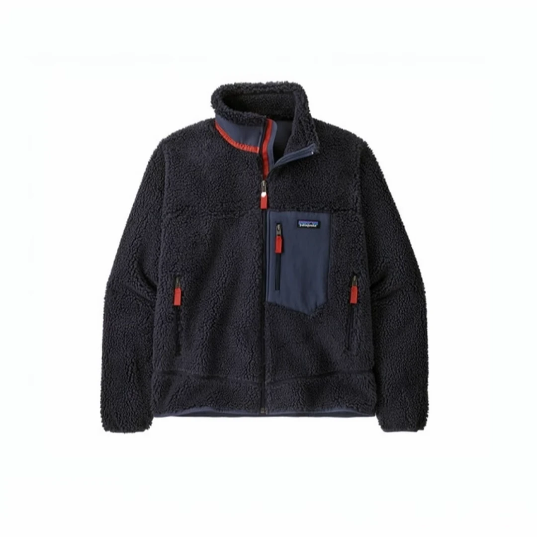 巴塔 Retro-X限定配色抓绒羊羔绒立领拉链外套1