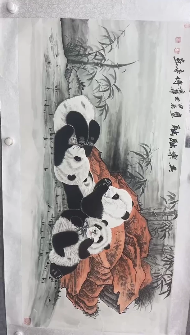 国画张传亭老师的作品3