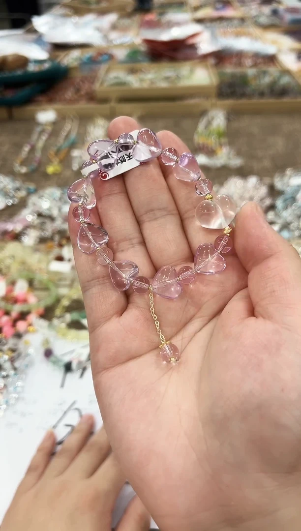 未镶嵌手链水晶紫水