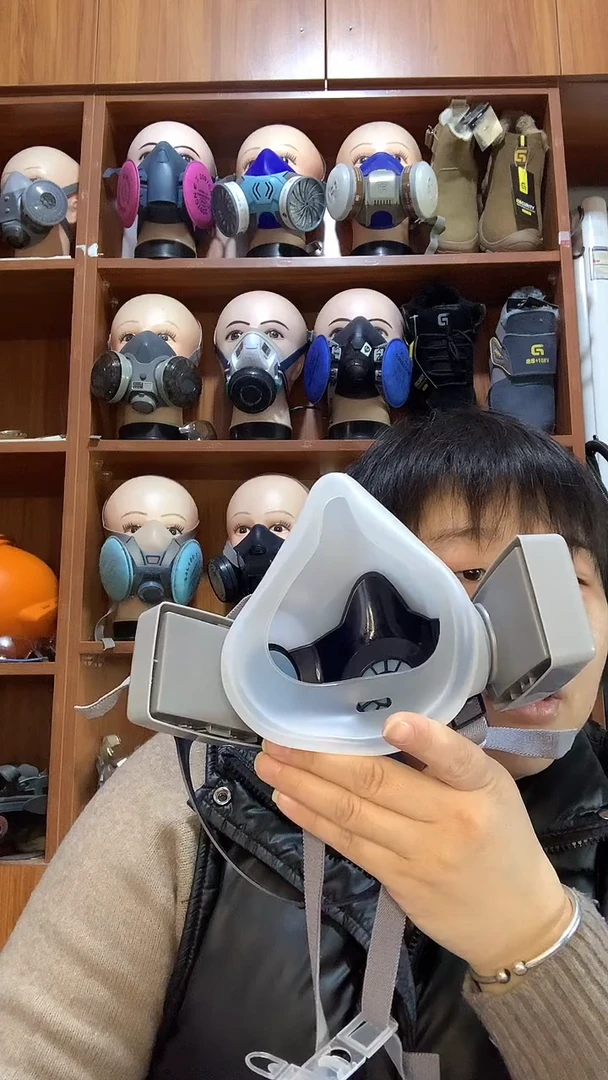 防尘面具接7520滤尘盒