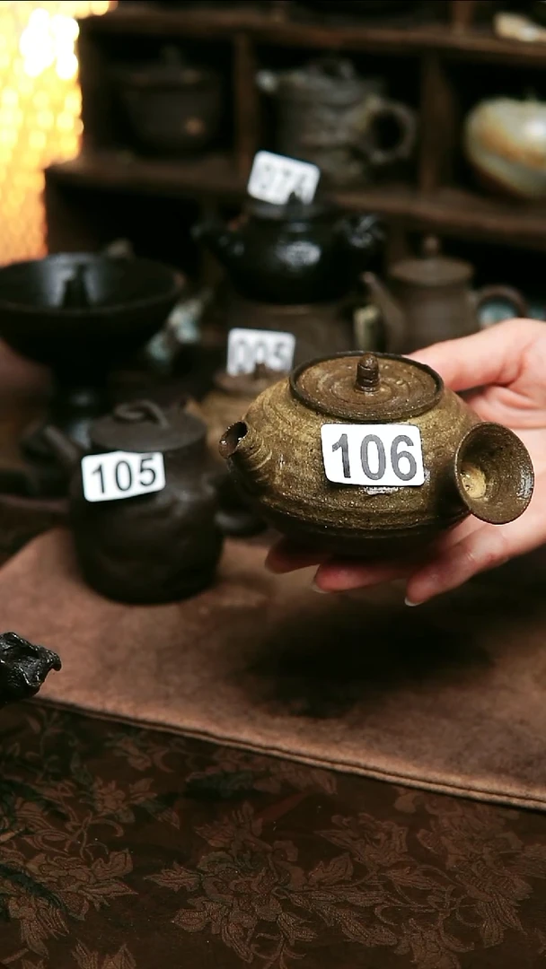 紫砂全手工侧把茶壶160毫升满容