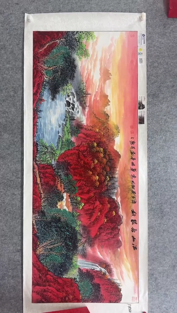 国画张传亭老师的作品3