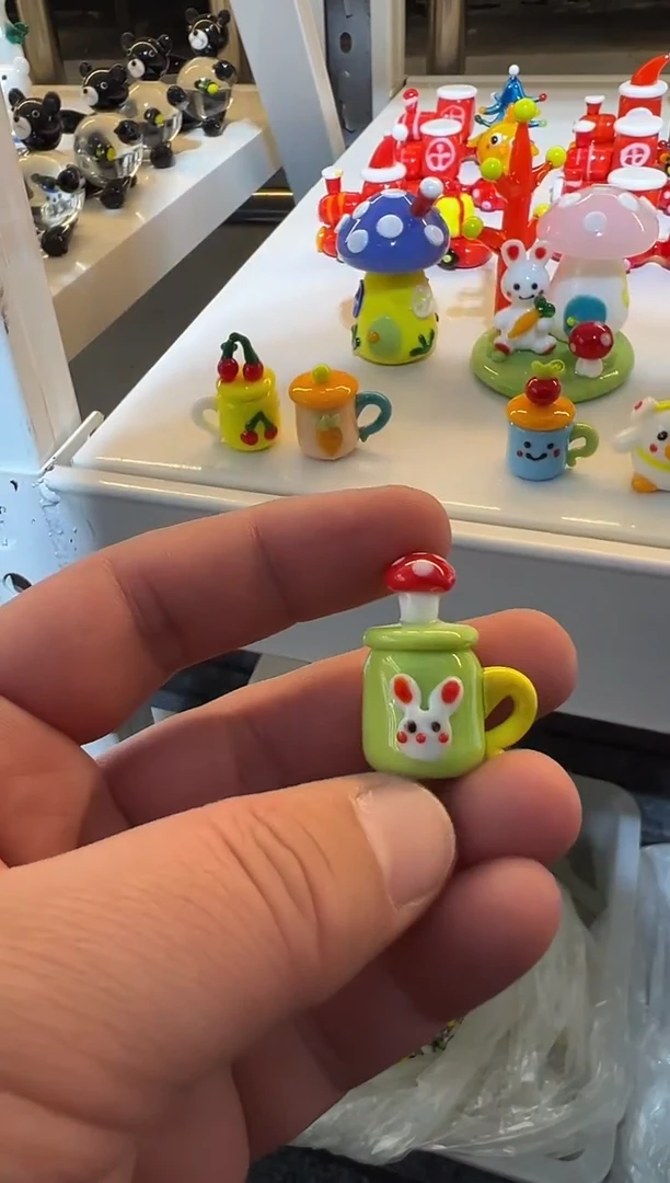 手工艺品琉璃?***甜茶杯