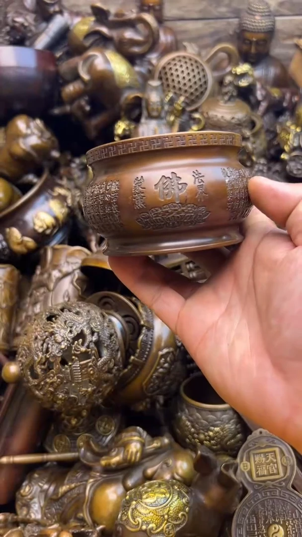 精美铜器，点击下单