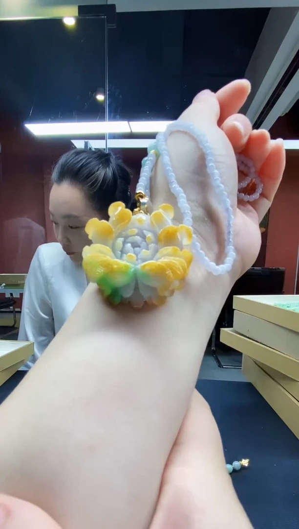 颈饰未镶嵌翡翠翡翠吊坠