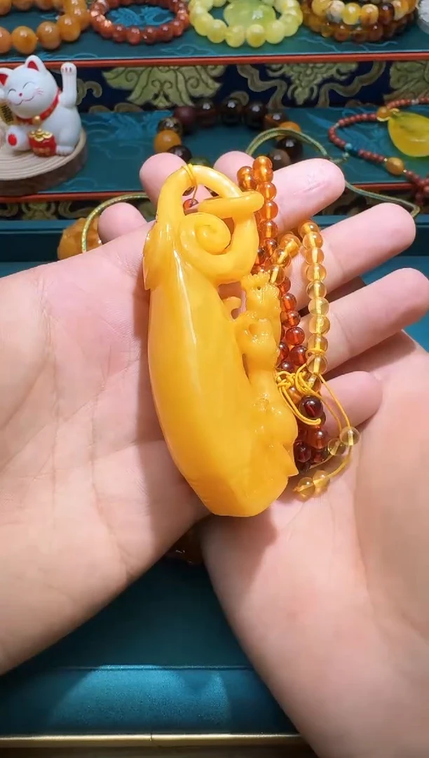 琥珀颈饰未镶嵌多样性发一件 188