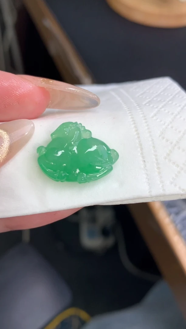未镶嵌定制翡翠橙***y唐马