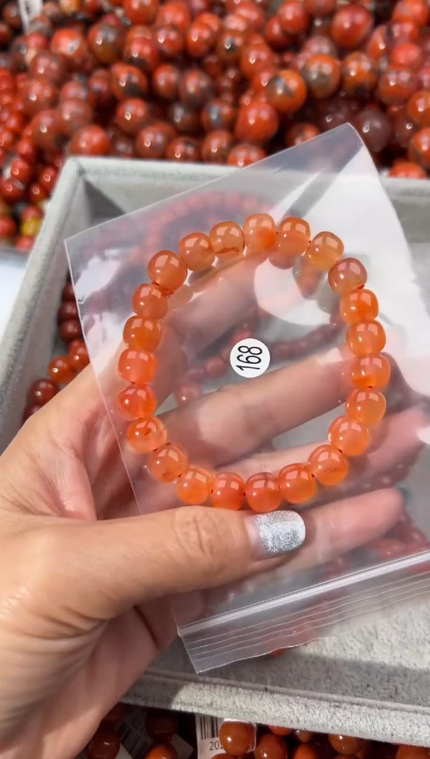 未镶嵌手串南红玛瑙9+