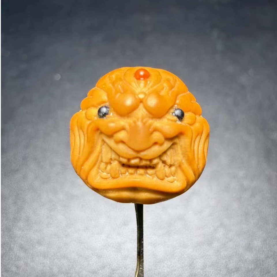 手工镶嵌恶僧单颗配饰
