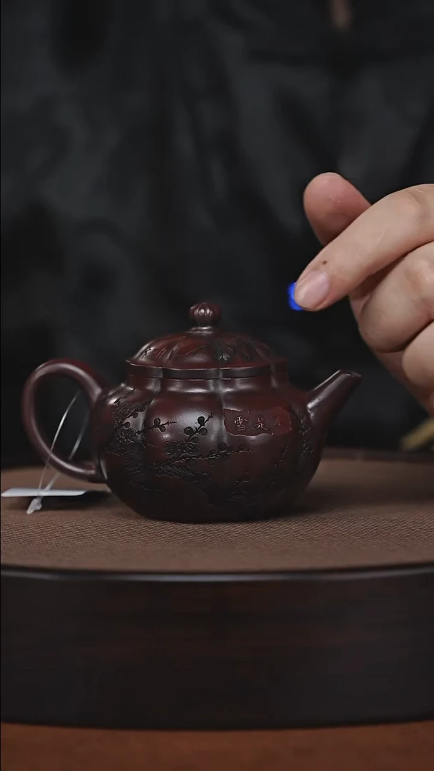 茶壶紫砂原矿紫砂壶