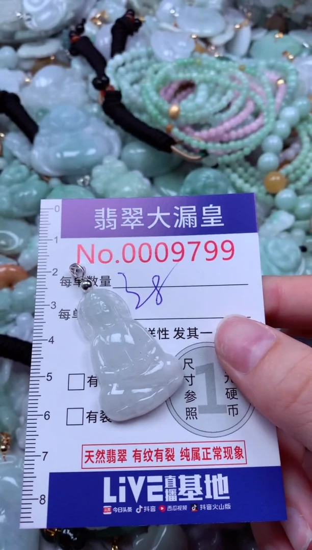 吊坠(不含链)未镶嵌翡翠9799