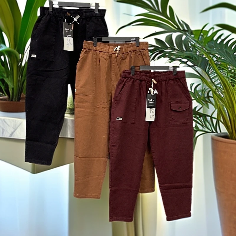 190-260斤 高弹百搭老爹牛仔裤