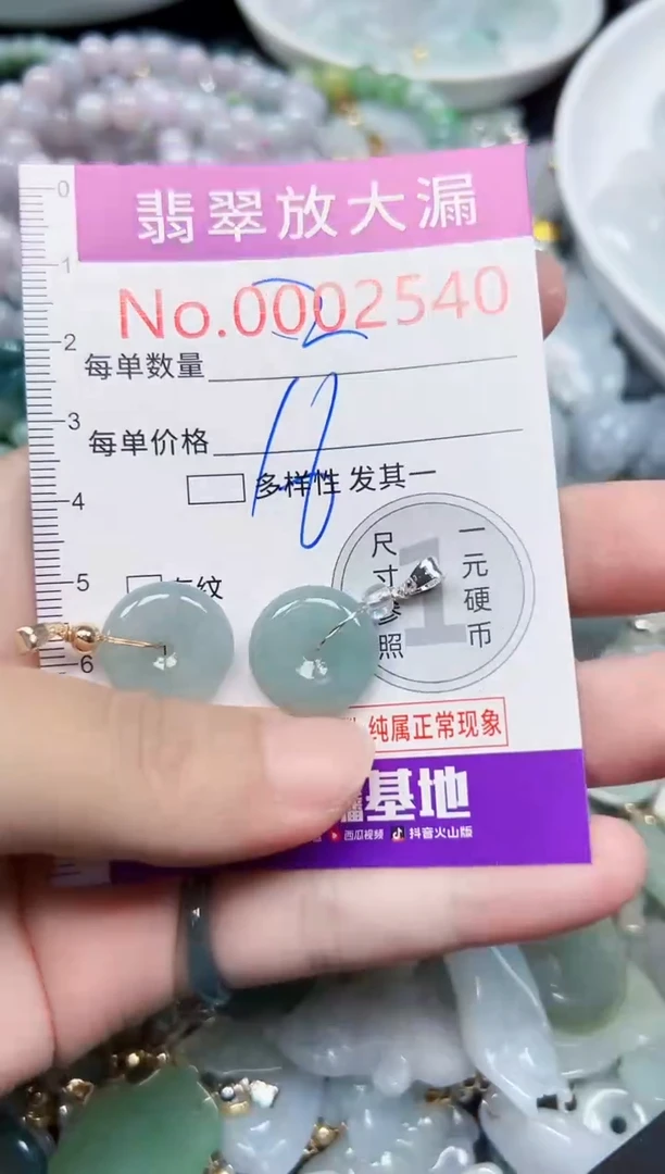 颈饰未镶嵌翡翠2540