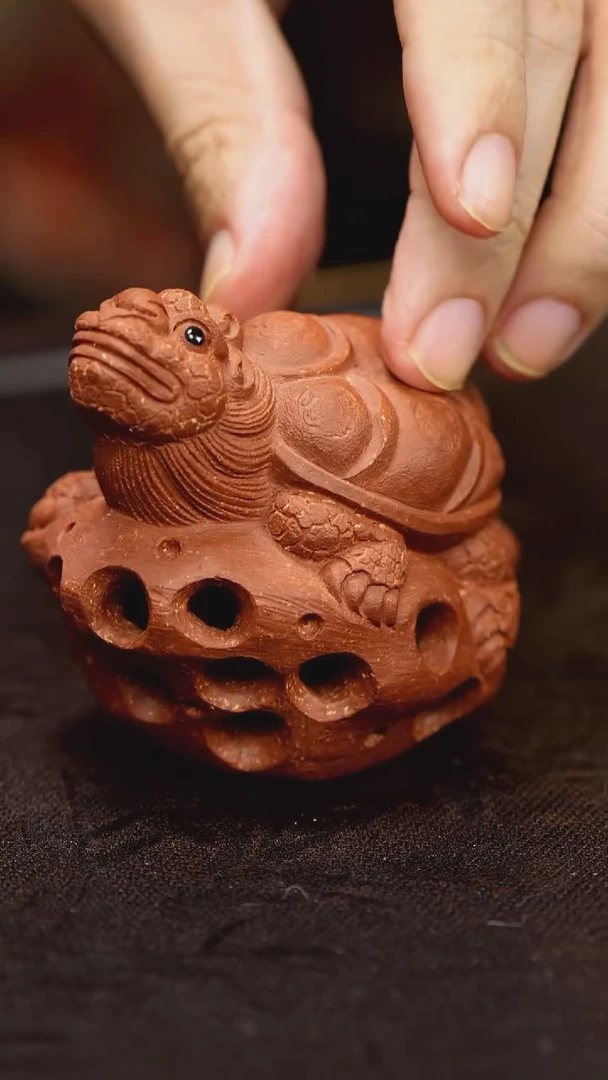 紫砂茶宠紫砂龙龟