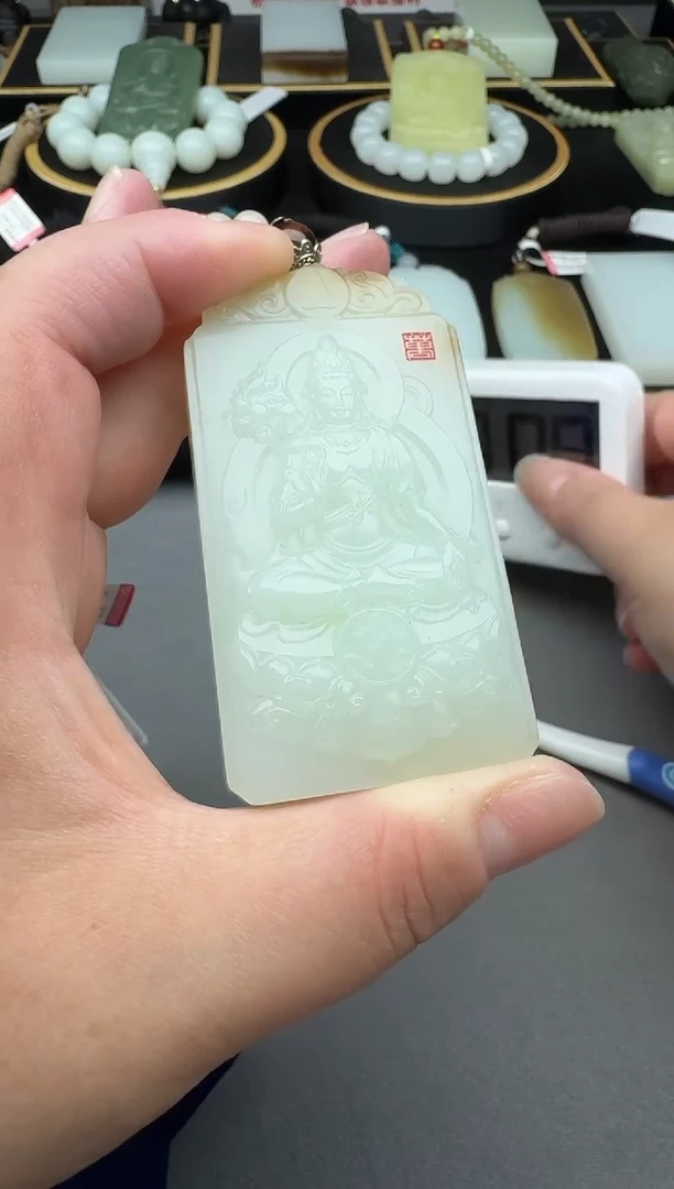 颈饰未镶嵌和田玉4