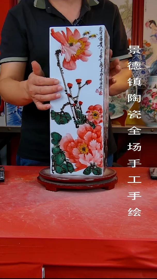 摆件景德镇陶瓷 全场手工手绘