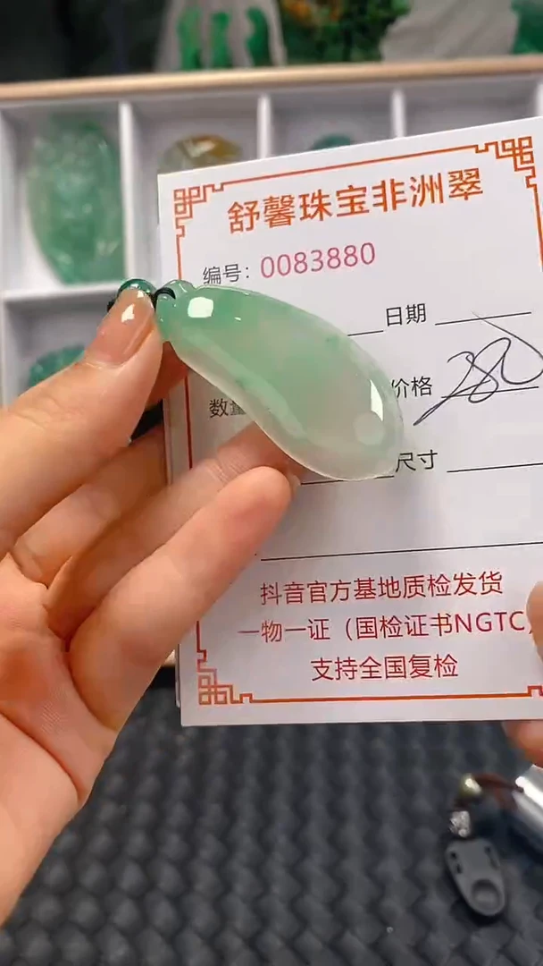 石英岩玉未镶嵌颈饰3880