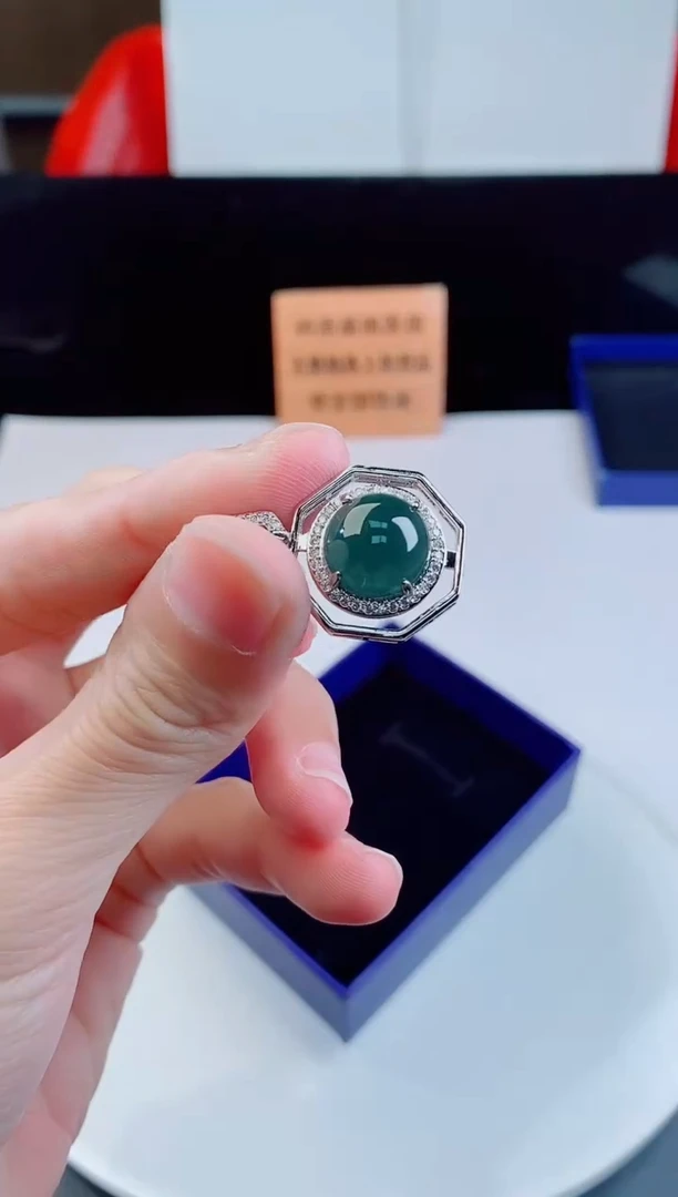 颈饰未镶嵌翡翠