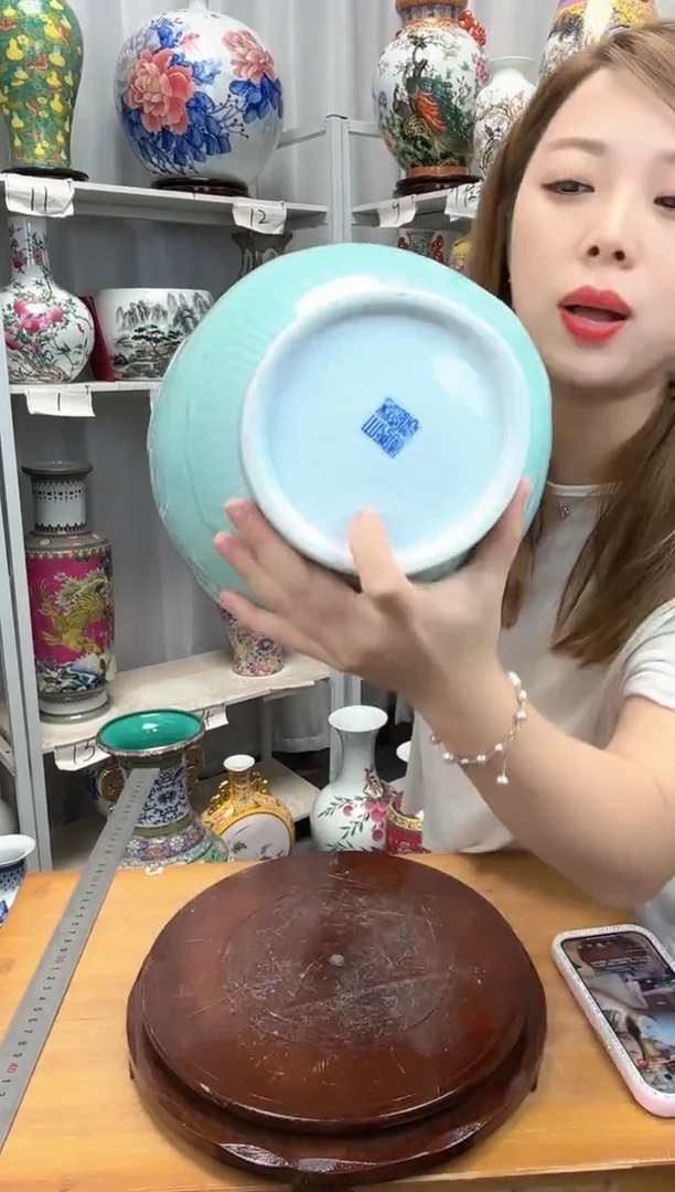 瓶景德镇影青釉葫芦