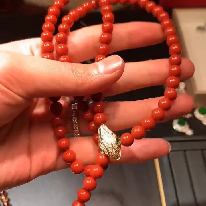 【关老板】南红玛瑙珠链*777/00001/多样性发/1件