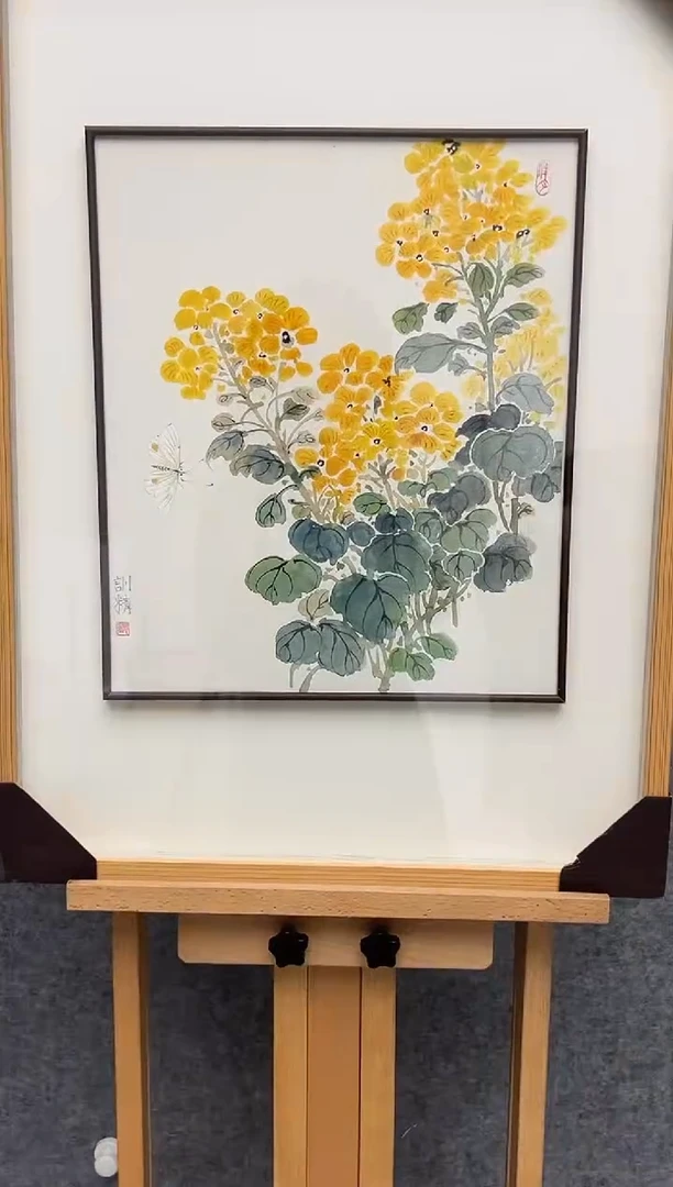 国画邹训精-1.2平尺-国画作品