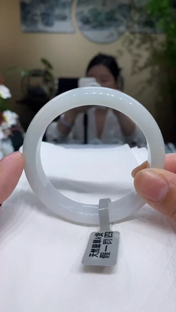 翡翠手镯未镶嵌翡翠55-56