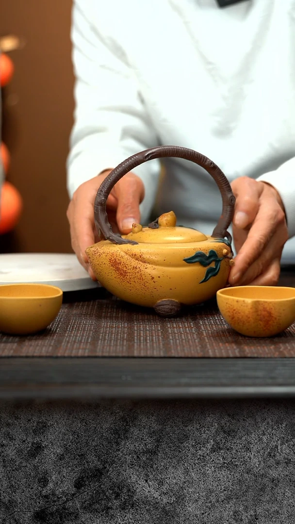 【闪购商品】紫砂茶壶芒果泥 信任游戏  YJJ